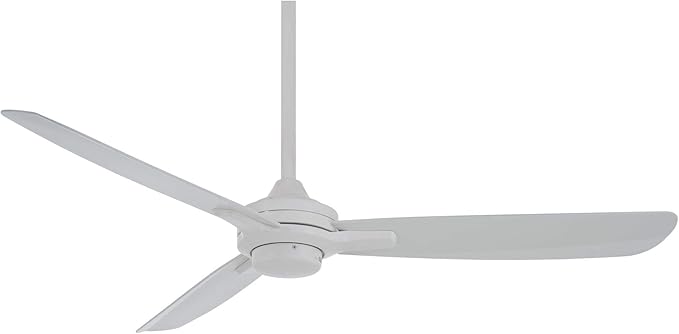 2 厘米)吊扇扁平白色饰面